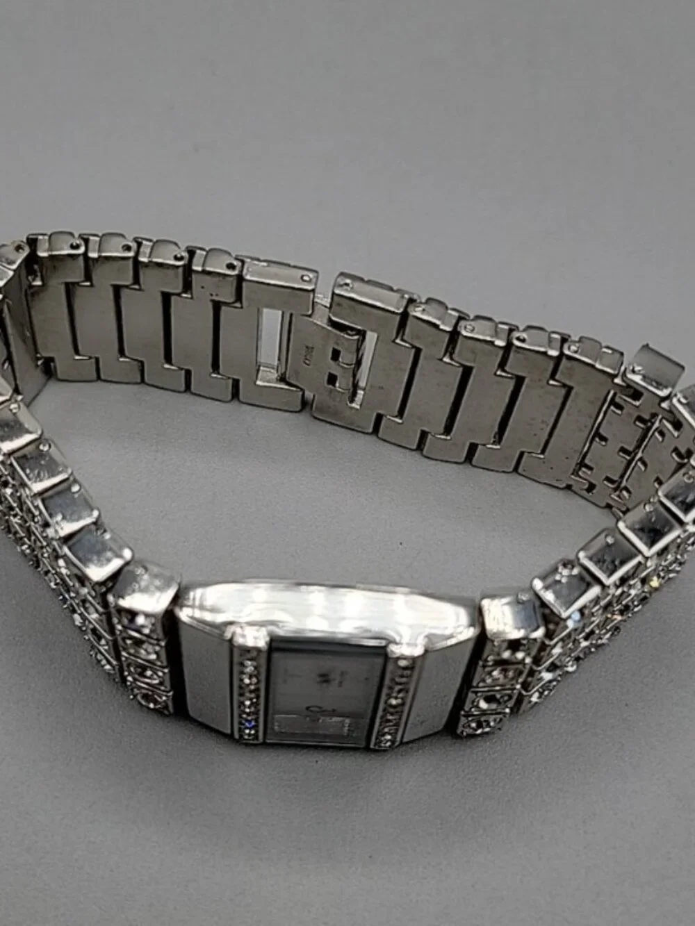 Vintage Da Vanci Rhinestone Encrusted Ladies Quartz Watch 24mm 7
